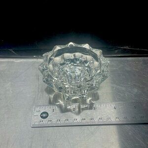 Crystal candle holder or tea light from France